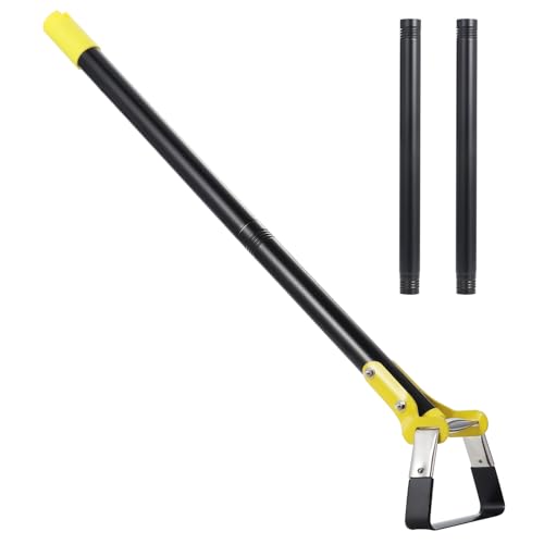 Coolty Gartenhacke Hacke Gartenwerkzeug Unkrautharke Gartengeräte Metall für Jäten/Lösen von Erde Gartenarbeit (79cm-153cm) von Coolty