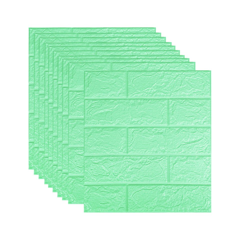 Coonoor 3D-Tapete 10 stück selbstklebende Wandpaneele 35x38 cm, (10 St), DIY Wandtapete, Geeignet für Küche, Bad, Schlafzimmer, Wohnzimmer von Coonoor