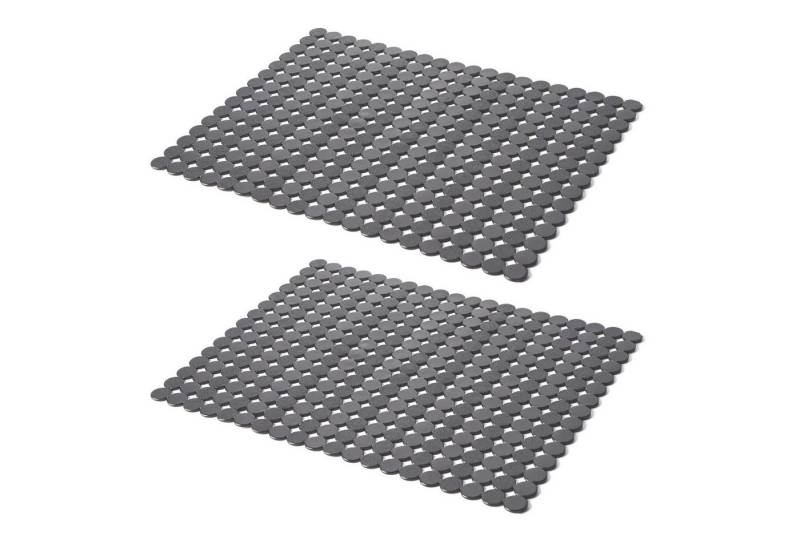 Coonoor Abtropfmatte 2er-Set Spülbeckenmatte Einstellbare Spülbeckenschutzmatte Coonoor Abtropfmatte 2er-Set Spülbeckenmatte Einstellbare Spülbeckenschutzmatte von Coonoor