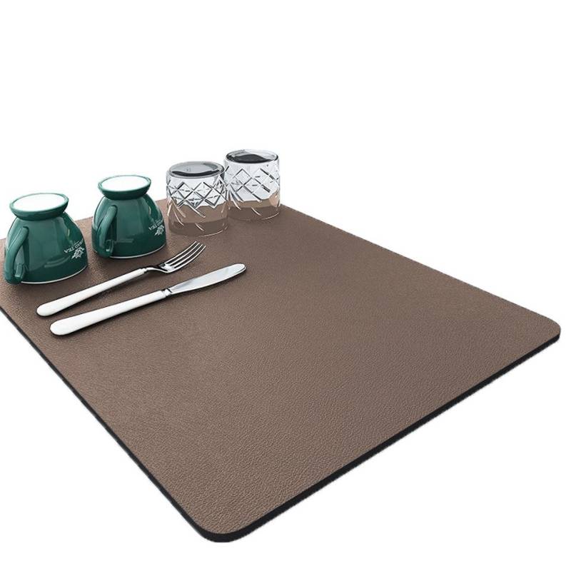 Coonoor Abtropfmatte Superabsorbierende Kaffeemaschinenmatte, Küchen-Absorptionsmatte, rutschfeste Tropfmatte, geeignet für Spüle, Kaffeemaschine, Badezimmer Coonoor Abtropfmatte Superabsorbierende Kaffeemaschinenmatte, Küchen-Absorptionsmatte, rutschfeste Tropfmatte, geeignet für Spüle, Kaffeemaschine, Badezimmer von Coonoor