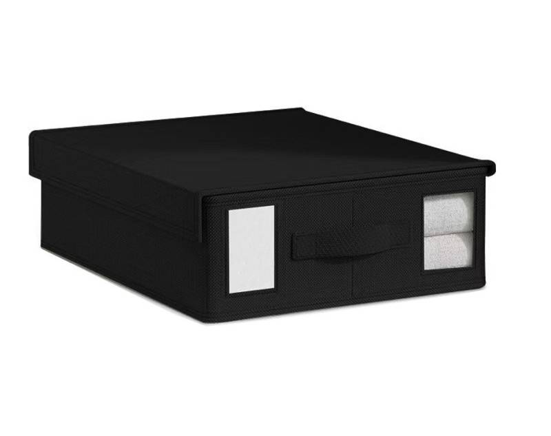 Coonoor Aufbewahrungsbox 4x Aufbewahrungsbox mit Decke, Unterbettkommode (4 St), Bettdecken, faltbar von Coonoor