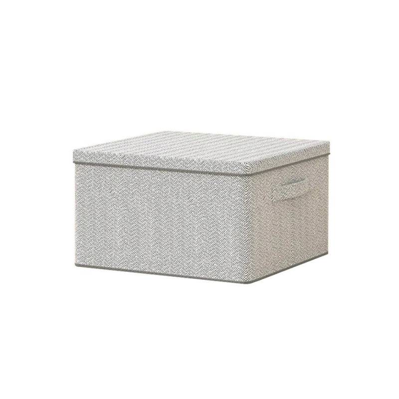 Coonoor Aufbewahrungsbox Faltbare Aufbewahrungsbox mit Deckel, Kleiderspeicherbox, große Aufbewahrungsbox, Kleiderschrank-Aufbewahrungsbox von Coonoor