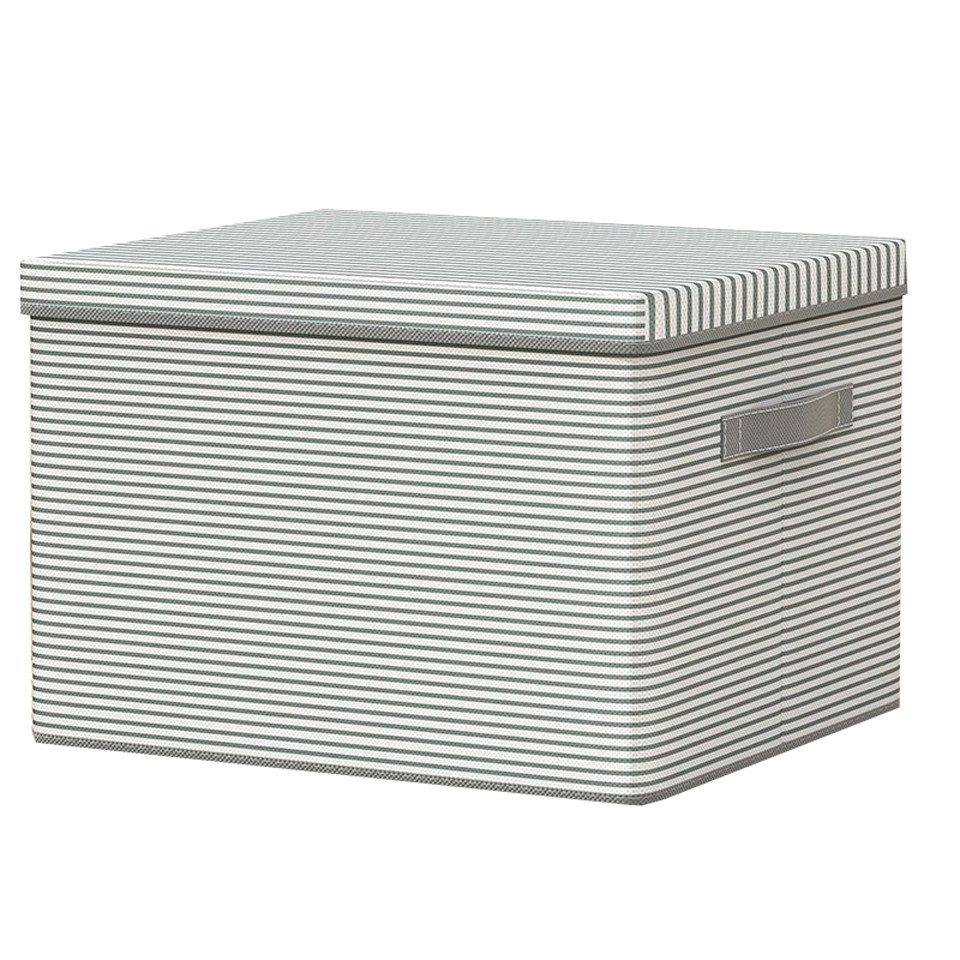 Coonoor Aufbewahrungsbox Faltbare Aufbewahrungsbox mit Deckel, Kleiderspeicherbox, große Aufbewahrungsbox, Kleiderschrank-Aufbewahrungsbox Coonoor Aufbewahrungsbox Faltbare Aufbewahrungsbox mit Deckel, Kleiderspeicherbox, große Aufbewahrungsbox, Kleiderschrank-Aufbewahrungsbox von Coonoor