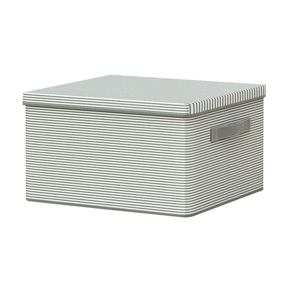 Coonoor Aufbewahrungsbox Faltbare Aufbewahrungsbox mit Deckel, Kleiderspeicherbox, große Aufbewahrungsbox, Kleiderschrank-Aufbewahrungsbox Coonoor Aufbewahrungsbox Faltbare Aufbewahrungsbox mit Deckel, Kleiderspeicherbox, große Aufbewahrungsbox, Kleiderschrank-Aufbewahrungsbox von Coonoor
