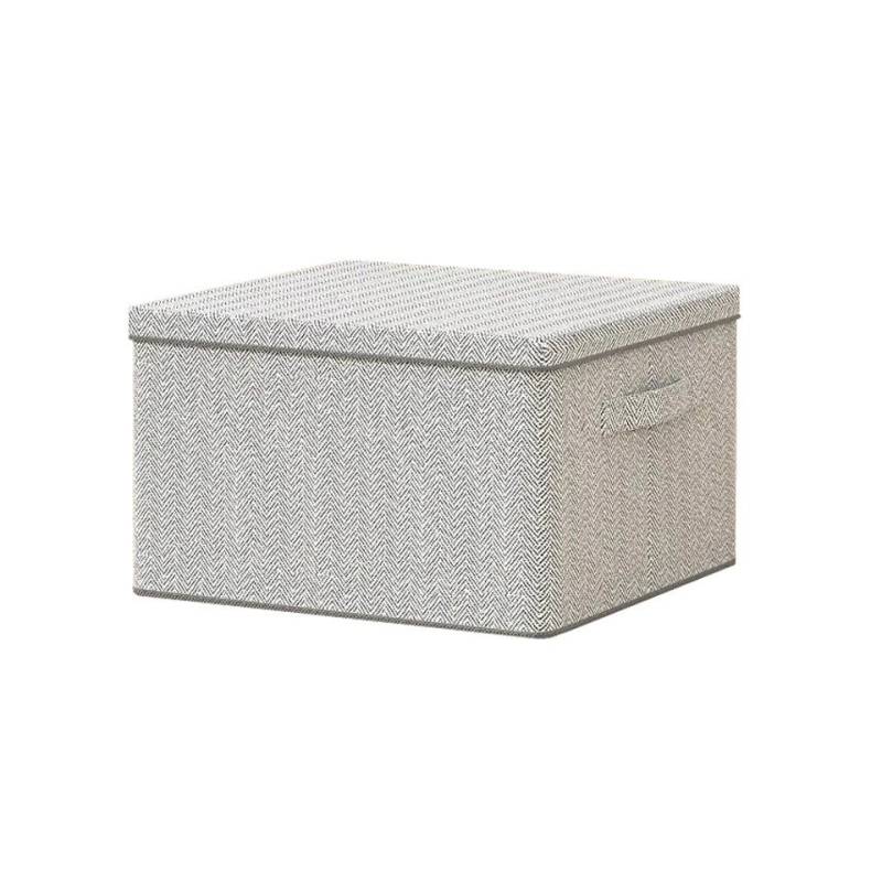Coonoor Aufbewahrungsbox Faltbare Aufbewahrungsbox mit Deckel, Kleiderspeicherbox, große Aufbewahrungsbox, Kleiderschrank-Aufbewahrungsbox von Coonoor
