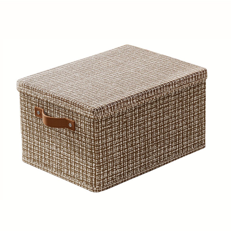Coonoor Aufbewahrungsbox Große Aufbewahrungsbox mit Deckel, faltbare Aufbewahrungsbox, Baumwolleleinen Aufbewahrungsbox, Kleiderorganizer Coonoor Aufbewahrungsbox Große Aufbewahrungsbox mit Deckel, faltbare Aufbewahrungsbox, Baumwolleleinen Aufbewahrungsbox, Kleiderorganizer von Coonoor