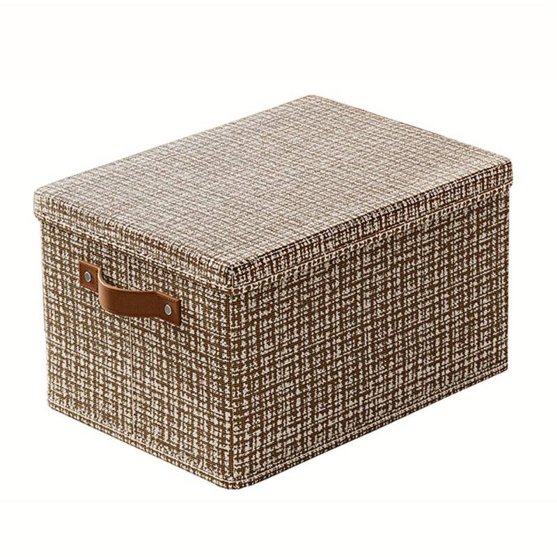 Coonoor Aufbewahrungsbox Haushaltskleiderschrank-Aufbewahrungsbox, Kleiderspeicherbox, Aufbewahrungsbox mit Deckel, faltbare Aufbewahrungsbox von Coonoor