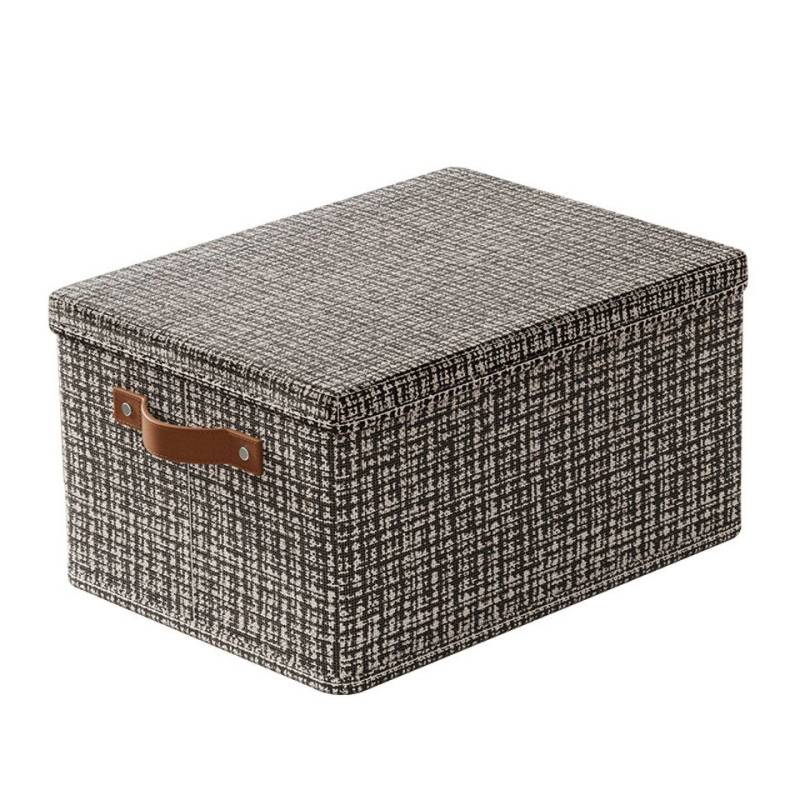 Coonoor Aufbewahrungsbox Haushaltskleiderschrank-Aufbewahrungsbox, Kleiderspeicherbox, Aufbewahrungsbox mit Deckel, faltbare Aufbewahrungsbox von Coonoor