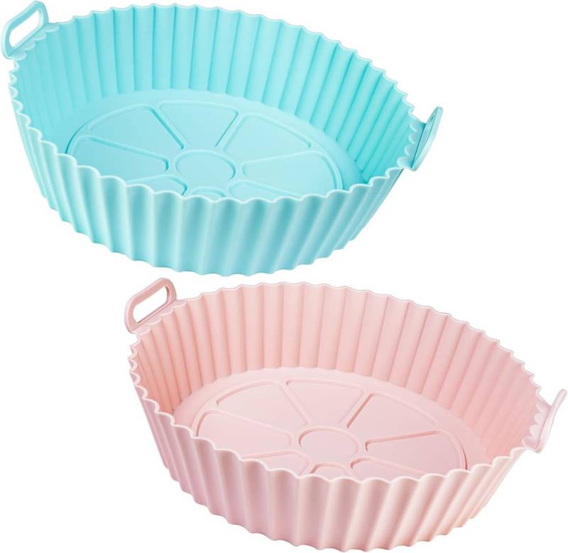 Coonoor Backform Silikonform für Heißluftfritteuse,Air Fryer für Fritteuse, (2-tlg) von Coonoor