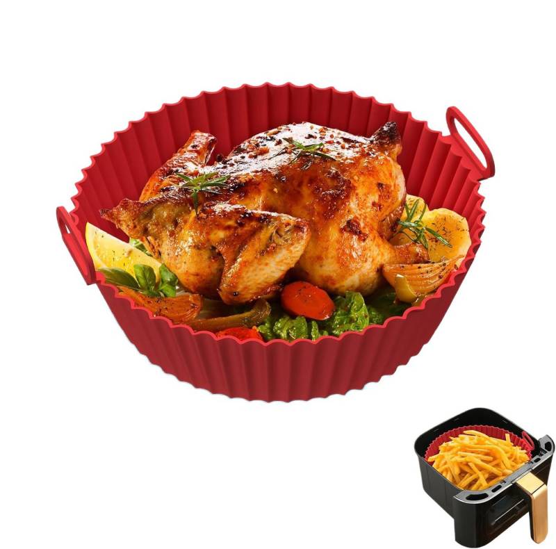 Coonoor Backform Silikonform für Heißluftfritteuse,Air Fryer für Fritteuse, (2-tlg) von Coonoor