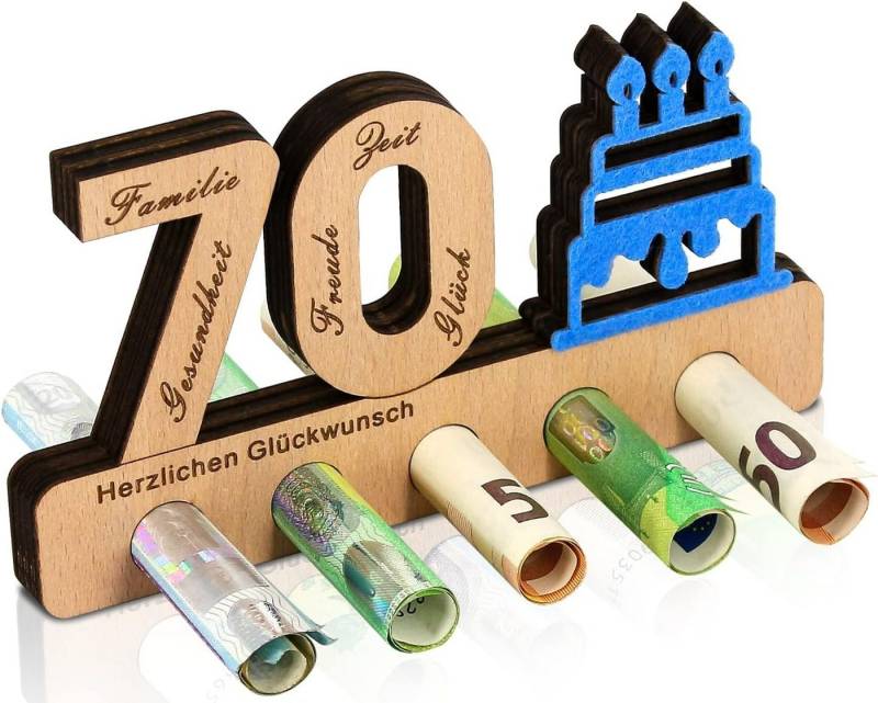 Coonoor Deko-Buchstaben Geburtstag Geldgeschenk Holz Geschenk zum Schild Gästebuch, Hochzeitsdekoration von Coonoor