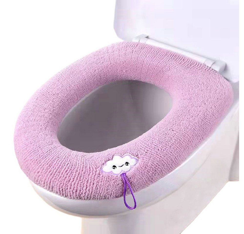 Coonoor Dusch-WC-Sitz 2 Stück Toilettensitzbezug Waschbar mit Griff weiche WC Deckelbezug Coonoor Dusch-WC-Sitz 2 Stück Toilettensitzbezug Waschbar mit Griff weiche WC Deckelbezug von Coonoor