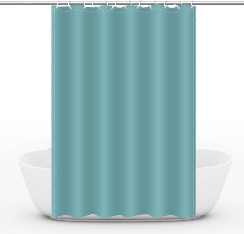 Coonoor Duschvorhang Wasserdichter, schimmelresistenter und antibakterieller Duschvorhang Breite 180 cm, Waschbar Schnell trocknend von Coonoor