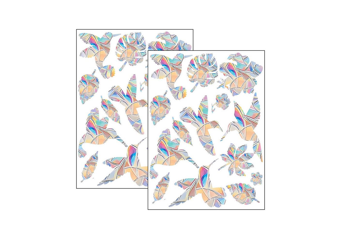 Coonoor Fensterfolie Selbsthaftend Bunt Sichtschutzfolie Fenster,Anti-Kollisions, Fensteraufkleber, Regenbogen-Aufkleber Coonoor Fensterfolie Selbsthaftend Bunt Sichtschutzfolie Fenster,Anti-Kollisions, Fensteraufkleber, Regenbogen-Aufkleber von Coonoor