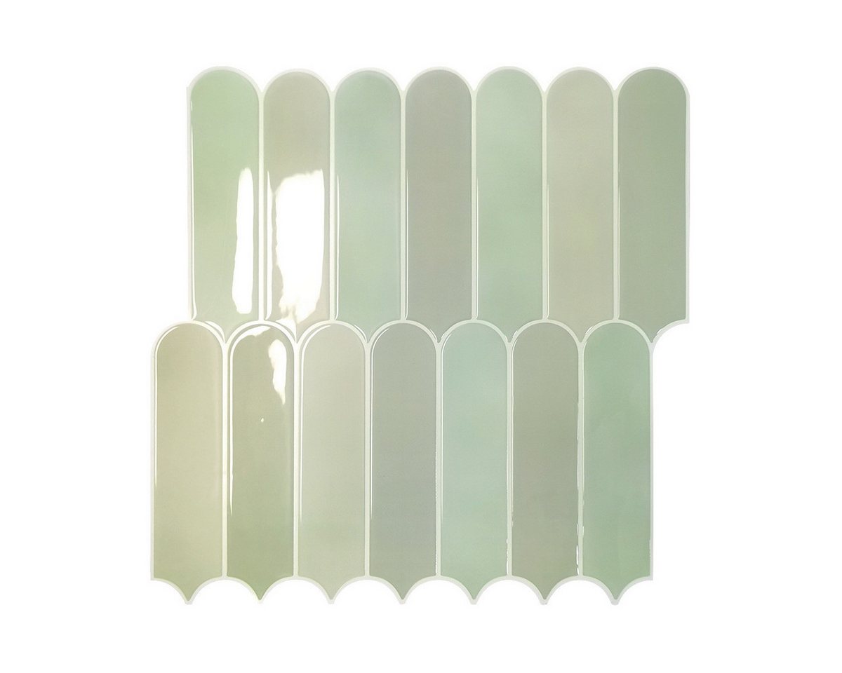 Coonoor Fliesenaufkleber 3D Selbstklebend Fliesenaufkleber, Abziehen und Aufkleben, Wandfliesen (10 St), Selbstklebende Tapete Wasserdicht Wandaufkleber von Coonoor