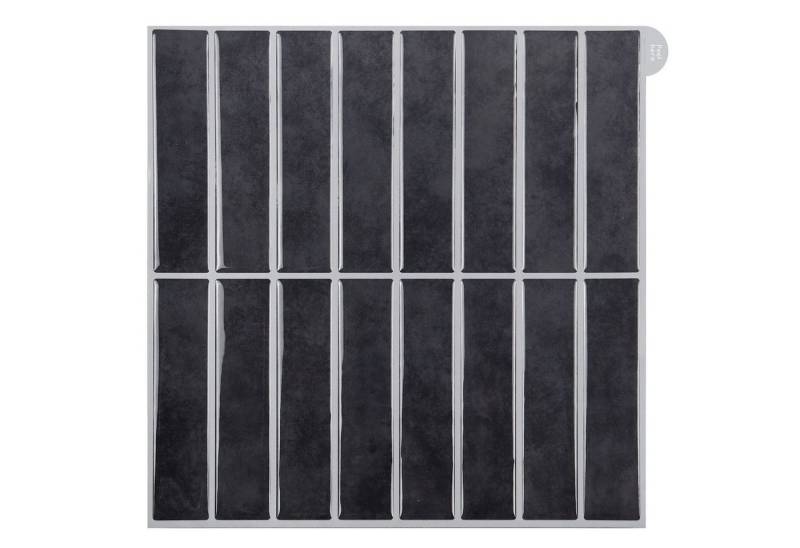 Coonoor Fliesenaufkleber 3d Wandpaneele Klebefliesen Küchenrückwand Metro Fliese (10 St), Wandfliesen Selbstklebend Bad Küche 10-Stück, (25,4 x 25,4 cm) von Coonoor