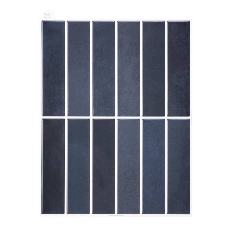 Coonoor Fliesenaufkleber 3d Wandpaneele Klebefliesen Küchenrückwand Metro Fliese (10 St), Wandfliesen Selbstklebend Bad Küche 10-Stück, (25,4 x 25,4 cm) von Coonoor