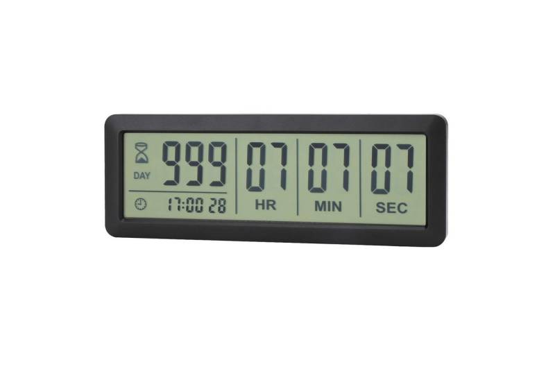 Coonoor Funktischuhr Digitale Countdown-Tage-Timer-Uhr, Funktischuhr Digitale Tischuhr Wanduhr mit großem Display, 999 Tage Countdown Uhr-Timer von Coonoor