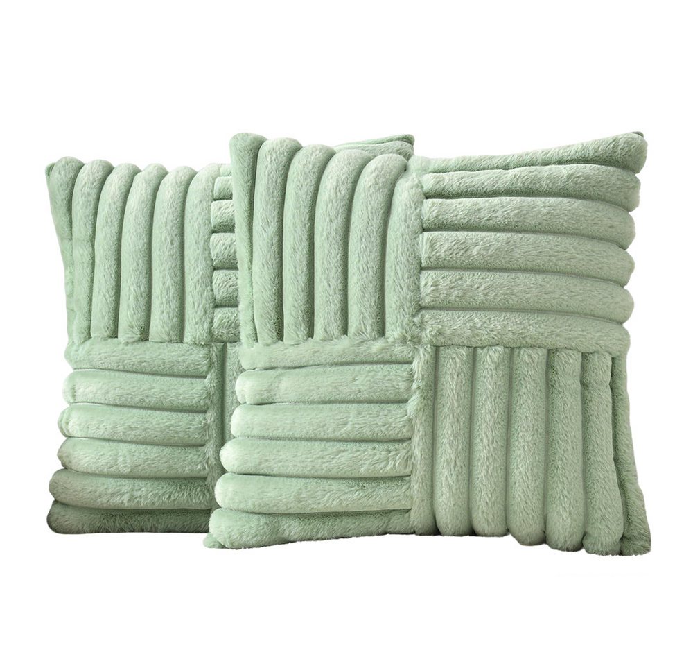 Coonoor Kissenbezug 45x45 cm Plüsch Samt Kissenbezüge Zierkissenbezüge Kissenhülle, (1 Stück), Kopfkissenbezug Kissen Bezug Weich Sofakissen Couchkissen Bezug von Coonoor