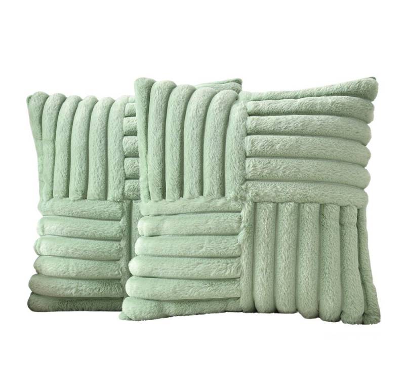 Coonoor Kissenbezug 45x45 cm Plüsch Samt Kissenbezüge Zierkissenbezüge Kissenhülle, (1 Stück), Kopfkissenbezug Kissen Bezug Weich Sofakissen Couchkissen Bezug von Coonoor