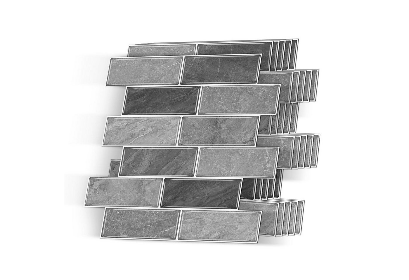 Coonoor Küchenrückwand selbstklebend Spritzschutz Küche Wandpaneele 30 x 30cm, (10-tlg) von Coonoor