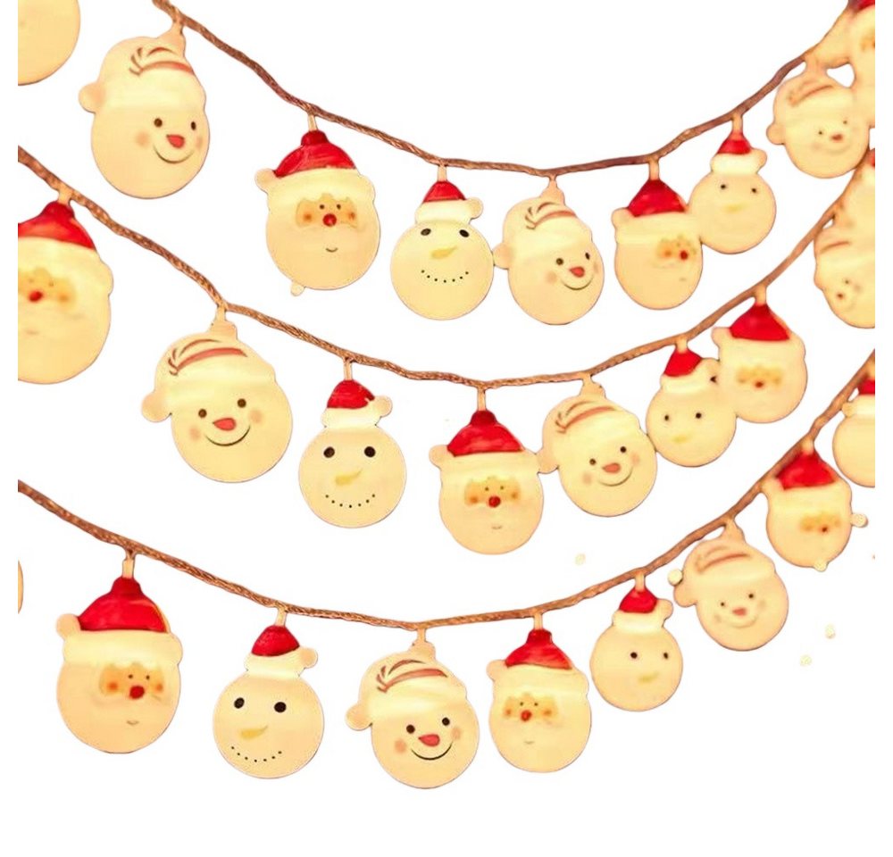 Coonoor LED-Lichterkette 3m 20 LED Stern Weihnachtskugeln Lichterkette Weihnachtsdeko, Weihnachtsbaum Lichterkette für Weihnachten Neujahr Party Deko Coonoor LED-Lichterkette 3m 20 LED Stern Weihnachtskugeln Lichterkette Weihnachtsdeko, Weihnachtsbaum Lichterkette für Weihnachten Neujahr Party Deko von Coonoor