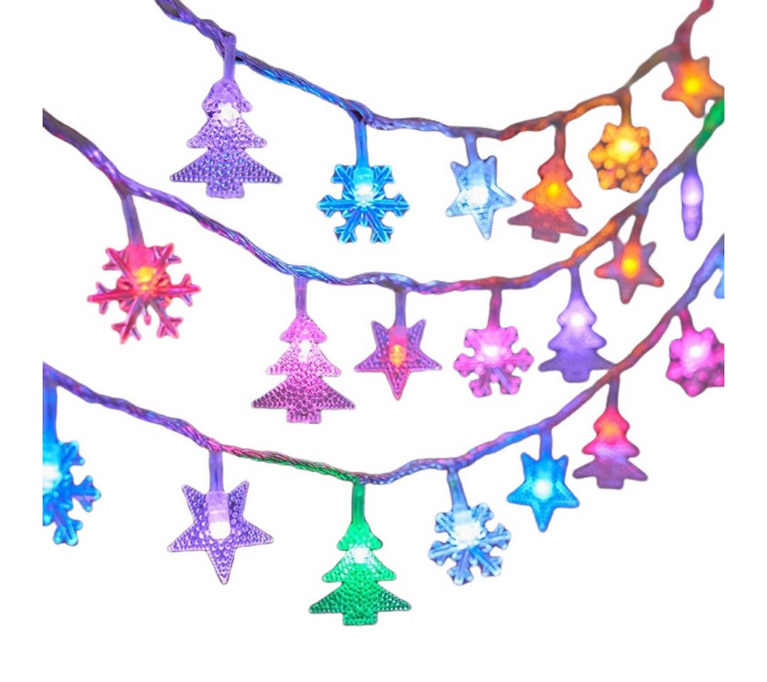 Coonoor LED-Lichterkette 6M 40LED Weihnachten Schneeflocke Lichterketten Weihnachtsdekoration, für Valentinstag Hochzeitsfeier Neujahr Garten Weihnachtsfeiern Coonoor LED-Lichterkette 6M 40LED Weihnachten Schneeflocke Lichterketten Weihnachtsdekoration, für Valentinstag Hochzeitsfeier Neujahr Garten Weihnachtsfeiern von Coonoor