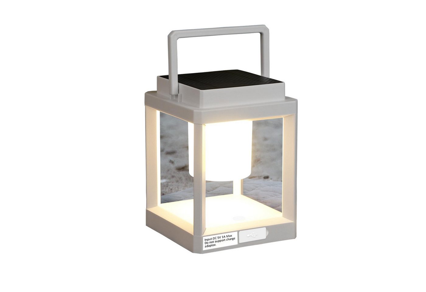 Coonoor LED Solarleuchte LED Gartenleuchte Campinglampe Aufladbar, Stehlampe, Tragbares, wasserdichtes LED-Licht–Hängende Solarlampe von Coonoor