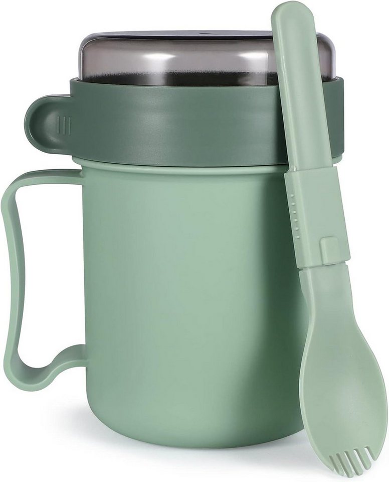 Coonoor Lunchbox Müslibecher - auslaufsicherer Joghurtbecher to go mit Löffel & Deckel von Coonoor