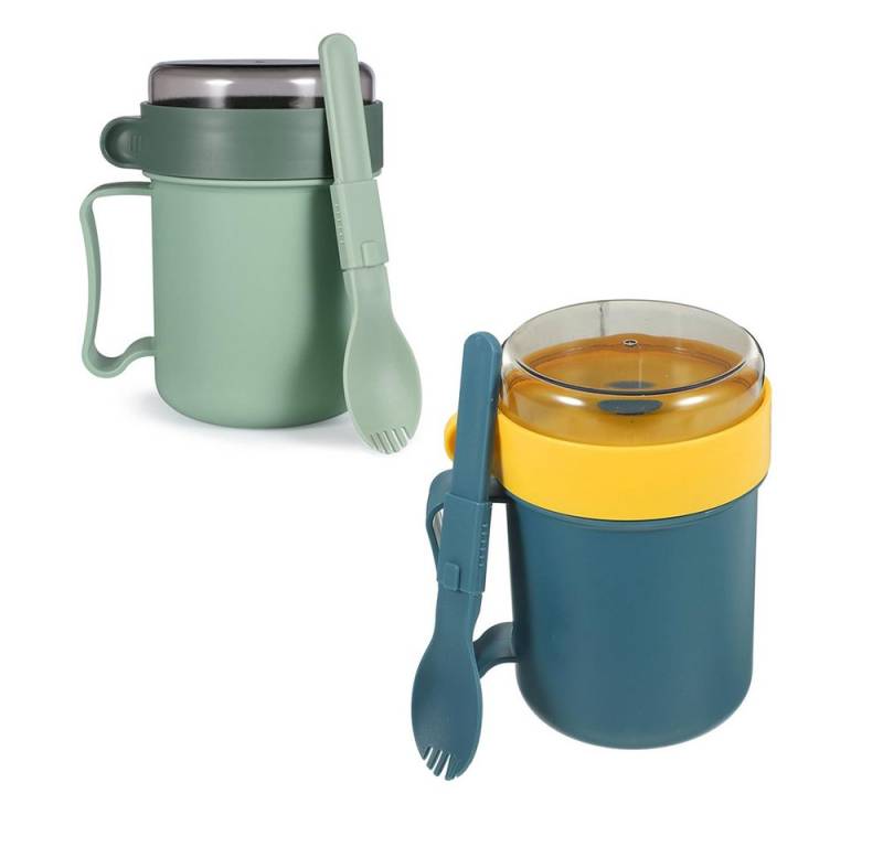 Coonoor Lunchbox Müslibecher - auslaufsicherer Joghurtbecher to go mit Löffel & Deckel Coonoor Lunchbox Müslibecher - auslaufsicherer Joghurtbecher to go mit Löffel & Deckel von Coonoor
