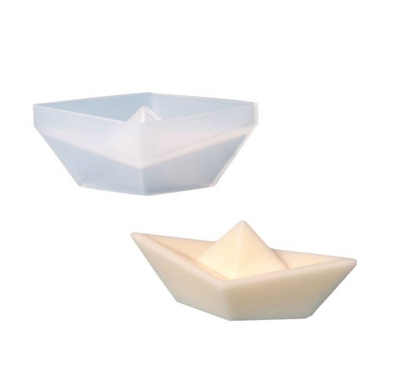 Coonoor Modellierwerkzeug 3D Origami Boot Silikonform Kerzenformen, (1 St) von Coonoor