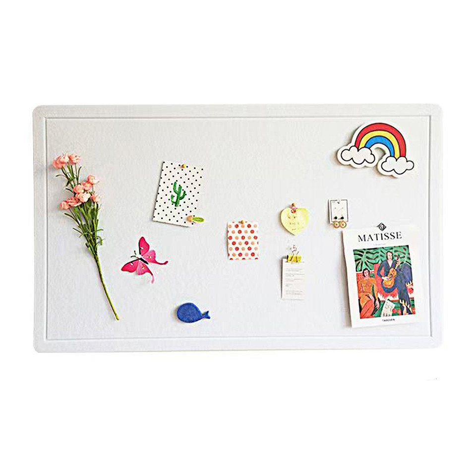 Coonoor Pinnwand Faltbare Filz-Pinnwand, dekorative Präsentationstafel, Wand-Korkplatte, Mitteilungstafel, Fototafel von Coonoor