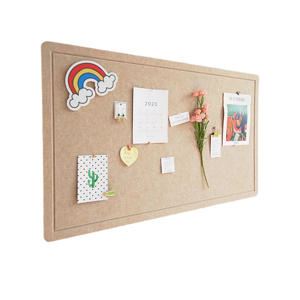 Coonoor Pinnwand Faltbare Filz-Pinnwand, dekorative Präsentationstafel, Wand-Korkplatte, Mitteilungstafel, Fototafel von Coonoor