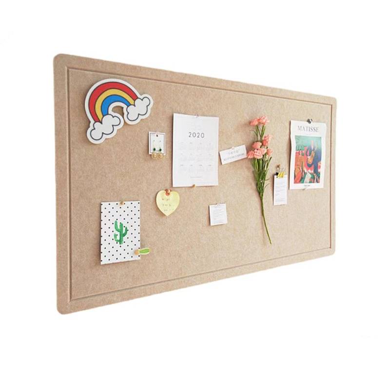 Coonoor Pinnwand Faltbare Filz-Pinnwand, dekorative Präsentationstafel, Wand-Korkplatte, Mitteilungstafel, Fototafel von Coonoor