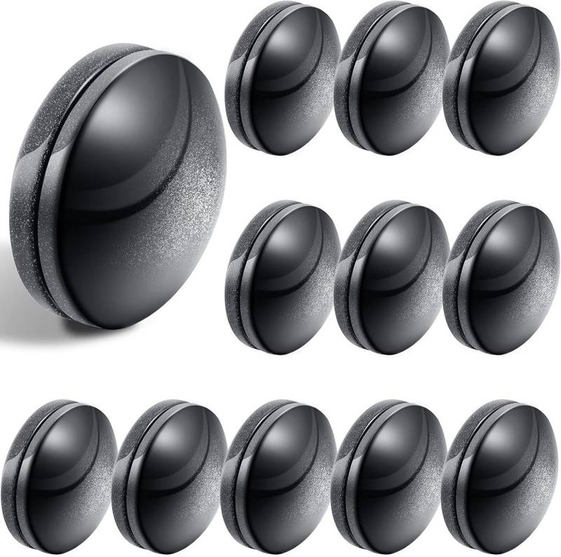 Lollanda Raffhalter 12 Paar Magnetisch für Vorhänge, Duschvorhang Gewichte Runde, (12-tlg) von Lollanda