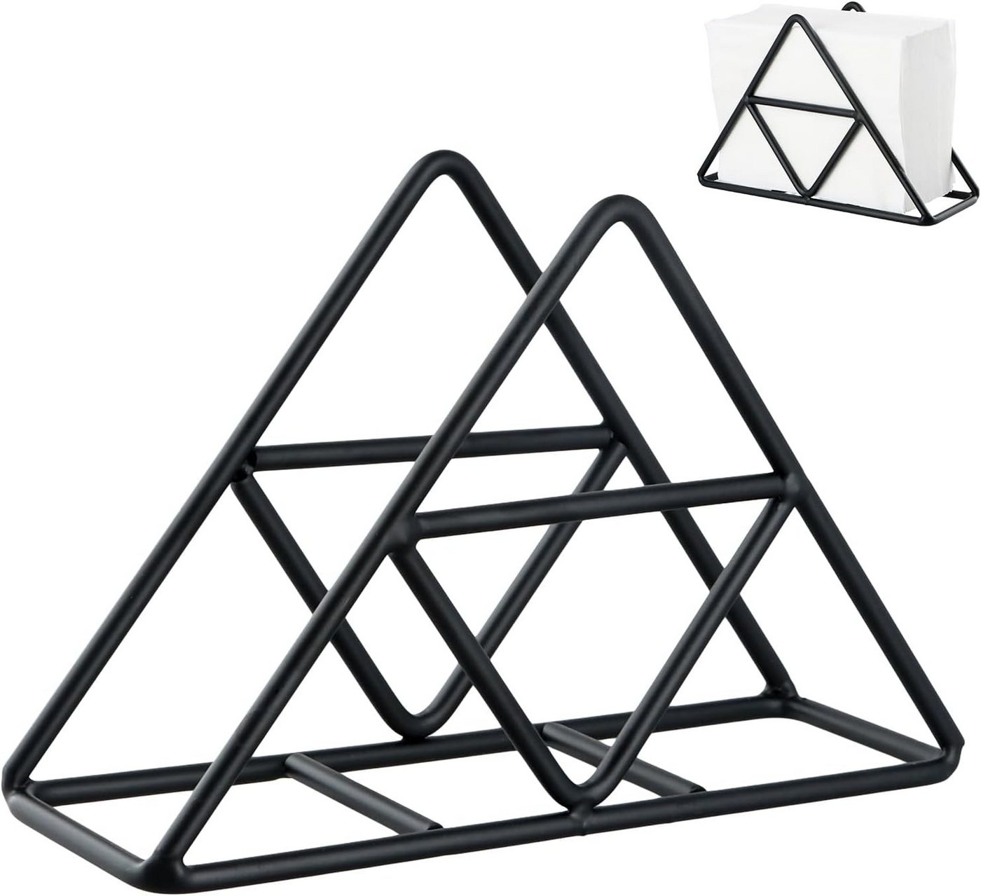 Coonoor Serviettenhalter Dreieckige Servietten Halter, Metall Papier Serviettenhalter Coonoor Serviettenhalter Dreieckige Servietten Halter, Metall Papier Serviettenhalter von Coonoor