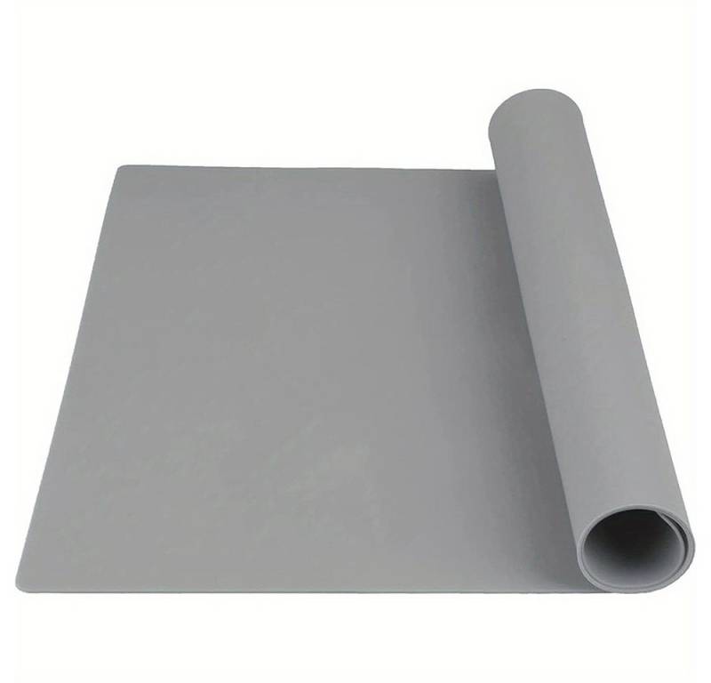 Coonoor Silikonform Silikonmatte Groß,Silikonmatte für Epoxidharz, Mehrzweck Antihafte Rutschfeste Silikon Unterlage,Platzset,Tischmatte von Coonoor