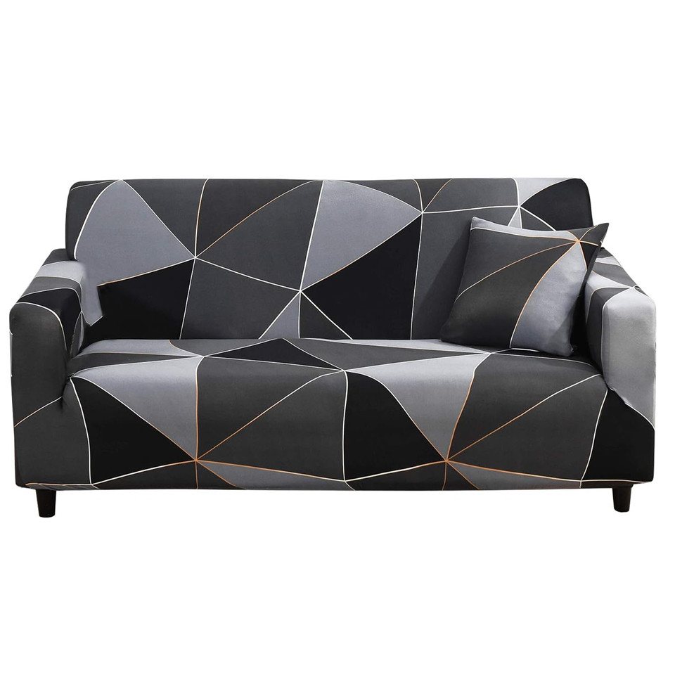 Coonoor Sofabezug Stretch Sofa Überzug Universal Couchbezug Für 2/3 Sitzer von Coonoor