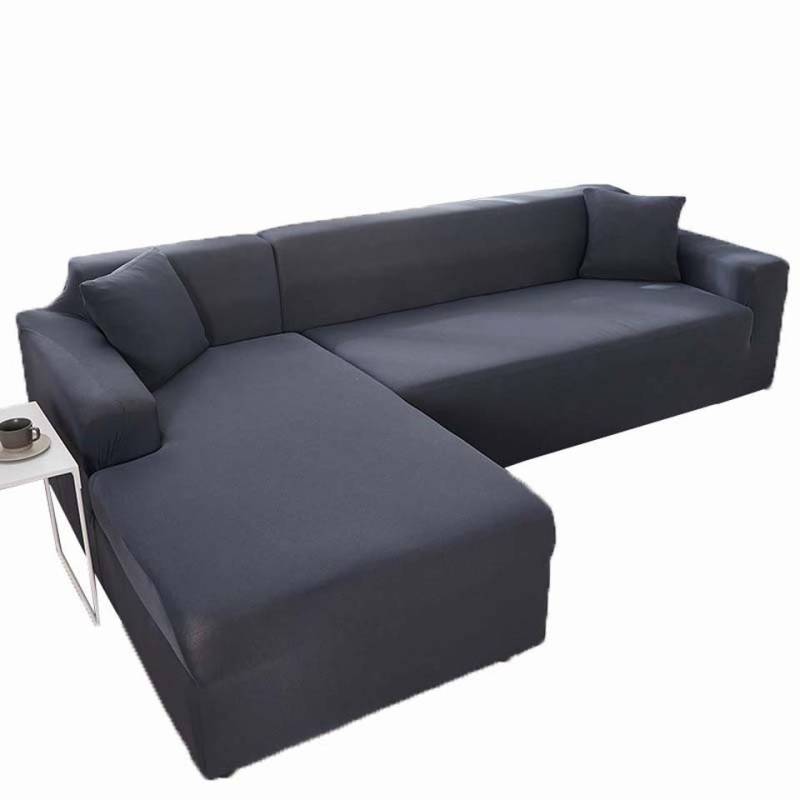 Lollanda Sofabezug Ultradünner elastischer Sofabezug, schlichter Sofaschutzbezug, L-förmiger moderner Sofabezug von Lollanda