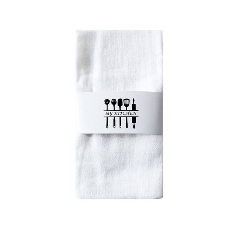 Coonoor Stoffserviette Leinenservietten,40 * 40CM quadratische Leinen Tischservietten, (4 St) von Coonoor