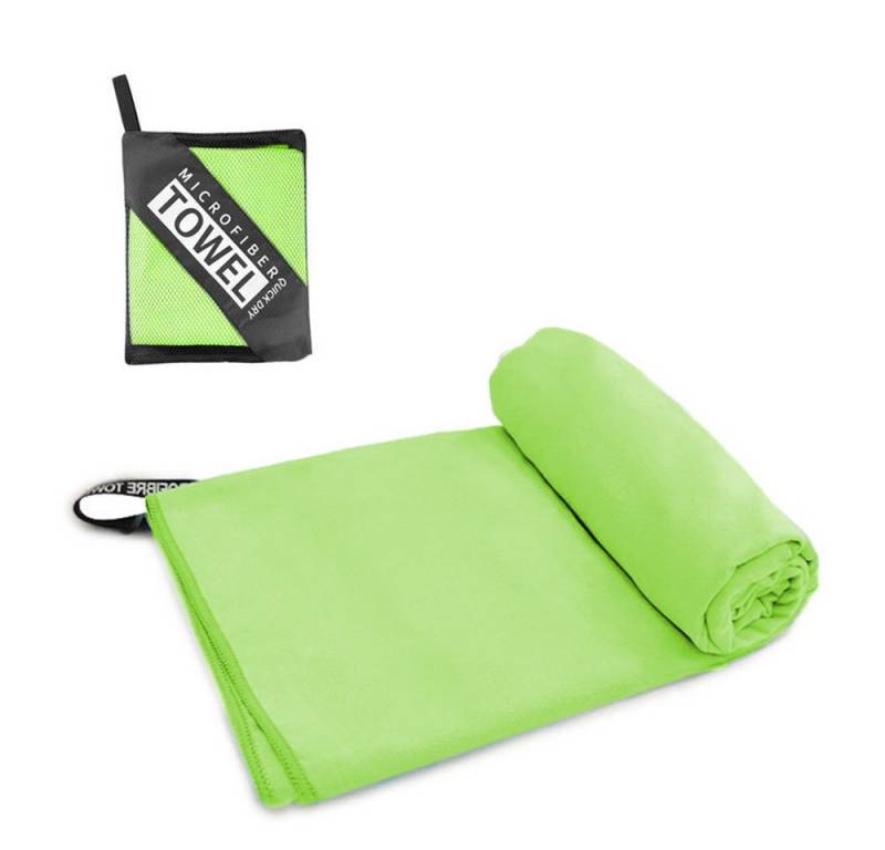 Coonoor Strandtuch Mikrofaser Handtuch Set-180x80cm+80x40cm, Strandtuch, Mikrofaser (2-St), Microfaser Handtücher for Sporthandtuch Reisehandtuch Outdoor von Coonoor