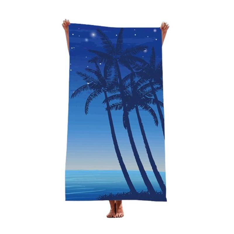 Coonoor Strandtuch XXL Badetuch Strandtuch Microfaser Strandhandtücher 1Set Beach Towels, 180x90 Schnelltrocknend Dünn Strandtücher Groß Leicht Badehandtuch von Coonoor