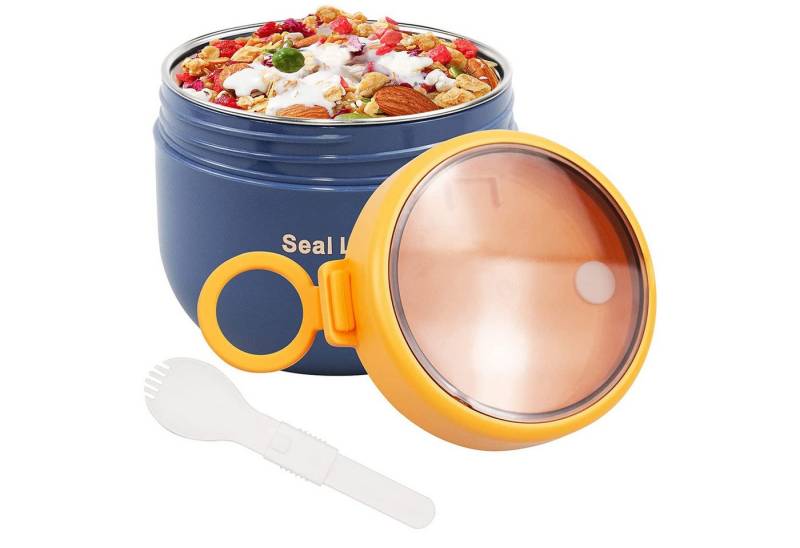 Coonoor Thermobehälter Für Essen Warmhalten 600ml Edelstahl Warmhaltebebehälter, Kinder auslaufsicherer Lunchbehälter mit Löffel Coonoor Thermobehälter Für Essen Warmhalten 600ml Edelstahl Warmhaltebebehälter, Kinder auslaufsicherer Lunchbehälter mit Löffel von Coonoor