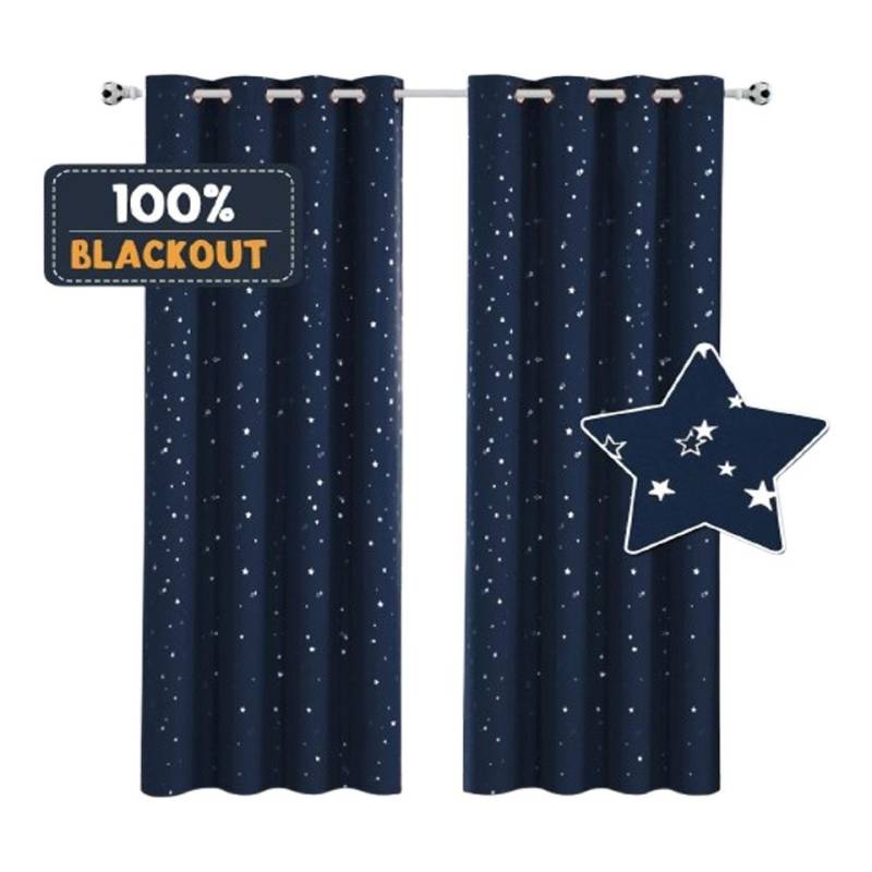Coonoor Verdunkelungsvorhang Verdunklungsvorhänge Vorhänge Blickdicht Wohnzimmer Curtains, (1 St), mit ösen Verdunkelung von Coonoor