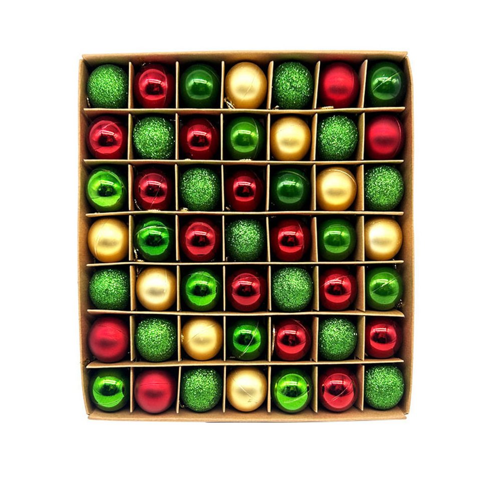 Coonoor Weihnachtsbaumkugel 49 stück Christbaumkugeln Weihnachtskugel Set,Weihnachtsbaumschmuck Coonoor Weihnachtsbaumkugel 49 stück Christbaumkugeln Weihnachtskugel Set,Weihnachtsbaumschmuck von Coonoor