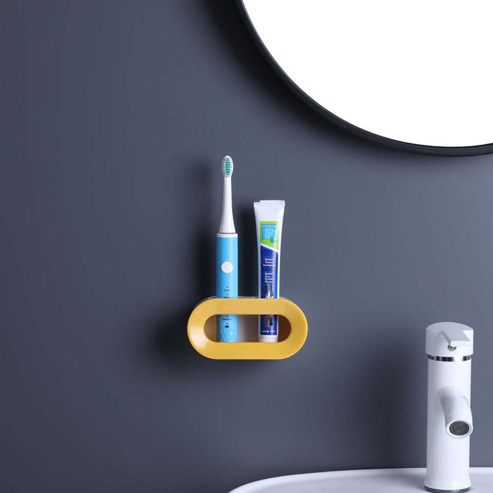 Coonoor Zahnbürstenhalter Universal Zahnbürstenhalter,2PCS Elektrische Zahnbürstenhalter, (2-St), Wandmontage mit Ablaufloch, Ohne Bohren, für Badezimmer von Coonoor