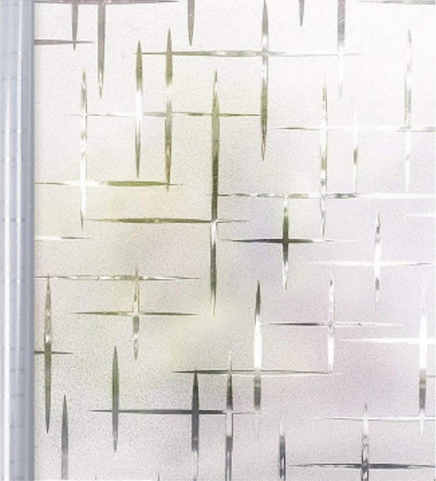 Fensterfolie Fensterfolie Sichtschutz Fensterfolie 45x200 cm Milchglasfolie, Coonoor von Coonoor