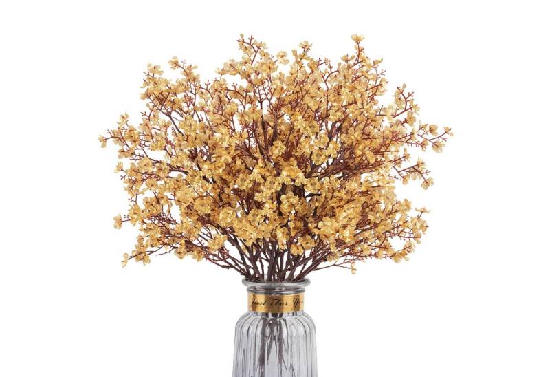 Kunstblumenstrauß 5er-Set künstliche Schleierkraut-Sträuße, Künstliche Blumen, Coonoor, geeignet für Vasen, Wohnräume, Büros und Hochzeiten von Coonoor