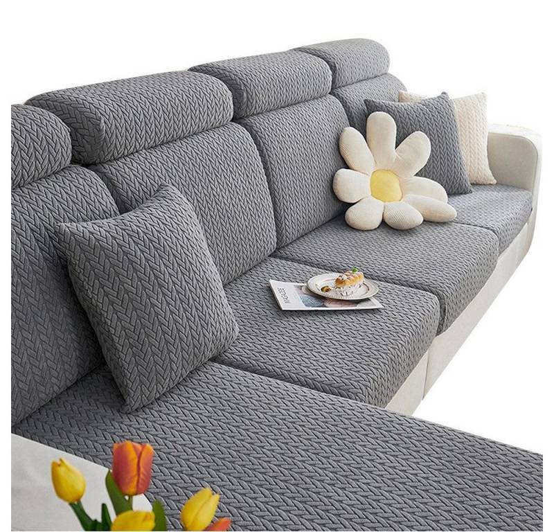 Coonoor Sofahusse L Form Schnittsofa Husse Sofabezug, Stretch, Universal, mit Strukturoptik Coonoor Sofahusse L Form Schnittsofa Husse Sofabezug, Stretch, Universal, mit Strukturoptik von Coonoor