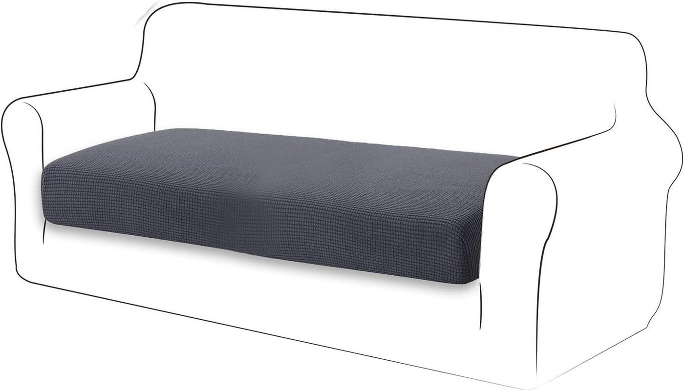 Coonoor Sofahusse Sofa Sitzkissenbezug Stretch Sitzkissenschutz Elastischer Kissenbezüge von Coonoor